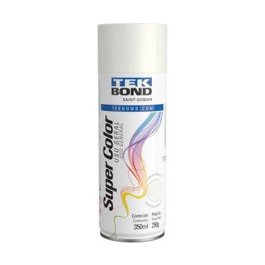 Imagem de Tinta Spray Uso Geral 350ml 250G - Tekbond Branco Fosco