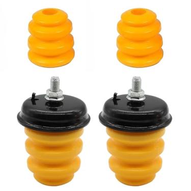 Imagem de ZHMILY Para-choque do braço de controle de suspensão inferior dianteiro e amortecedor do eixo traseiro wNut para Chevrolet Silverado 1500 GMC Sierra 1500 1999-2006 substitui 15712438 15153958 905-208