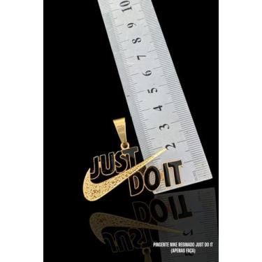 Imagem de Pingente  just doit Banhado 18k - Baronesaimports18k 