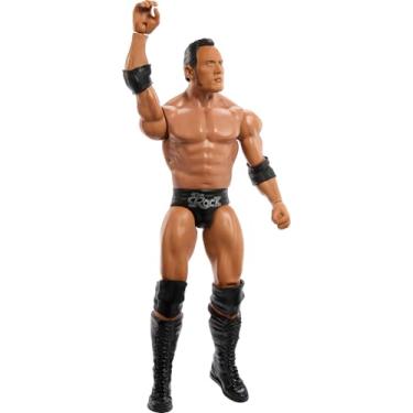 Imagem de Mattel WWE Action Figure, 6-inch Collectible The Rock with 10 Articulation Points & Life-Like Look