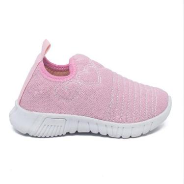 Imagem de Tenis Slip On Feminino Calce Facil Conforto - Anabe Calçados, Rosa, 35