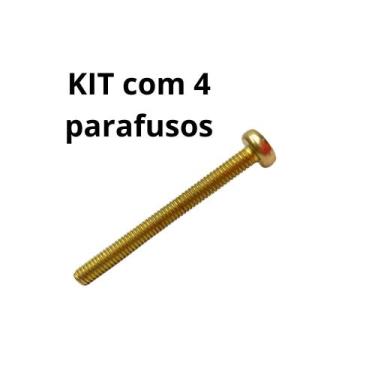 Imagem de Parafuso Máquina Cabeça Panela Ph M4-0.70MA X 30 BC 4 UNID - BELENUS