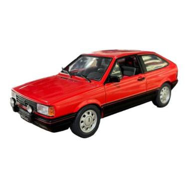 Imagem de Miniatura Volkswagen Gol GTS 1990 Vermelho Metal 1:24 - California Toy