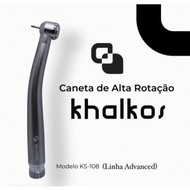 Imagem de Caneta Alta Rotação Khalkos KS-108 3FLTPB - Linha Advanced - Khalkos H