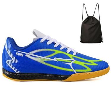 Imagem de Kit Chuteira Futsal Futebol Salao Quadra Sintetica + Mochila Adulto - 