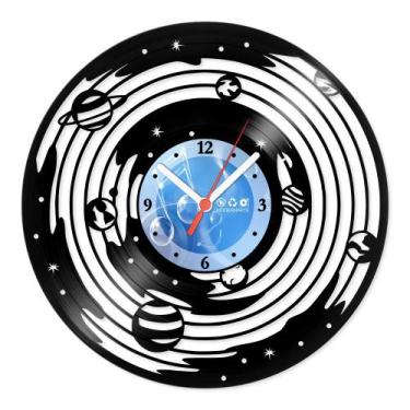 Imagem de Relógio De Parede Disco Vinil Diversos - Sistema Solar - VDI-149 - Mod