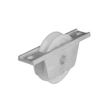 Imagem de Roldana portao 60mm nylon em "v" 90 graus cavalete aluminio jocec