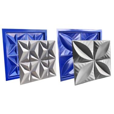 Imagem de Conjunto 2 Formas 3d Gesso E Cimento Abs 1mm - Lindíssimo - Xmoldes Fo