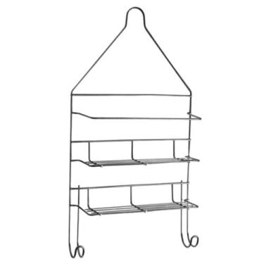 Imagem de Suporte Porta Shampoo com 2 Toalheiros 8x26cm - ARAMEFER