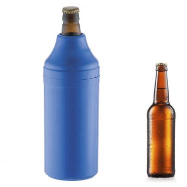 Imagem de Porta Garrafa de Cerveja Tampa Vazada Azul - Malta