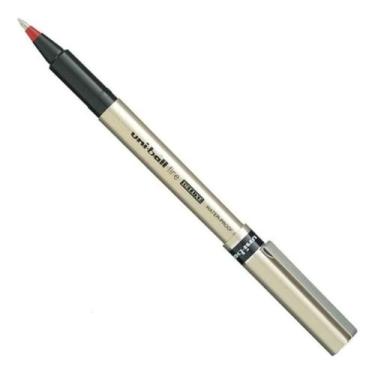 Imagem de Caneta Rollerball UB-177 Fine Deluxe VERMELHA 0.7mm Uni-ball