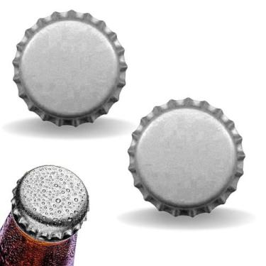 Imagem de Kit 500 Tampas Tampinhas TWIST OFF para Garrafa Engarrafamento Cerveja