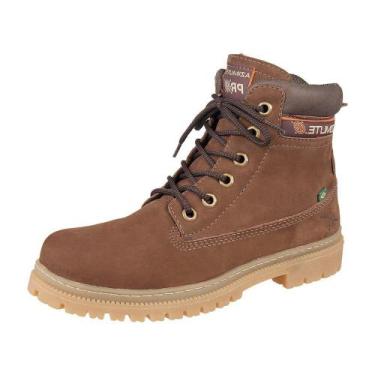 Imagem de Bota Adventure Cano Médio Couro Nobuck Azimute - Terra - Caqui, 39