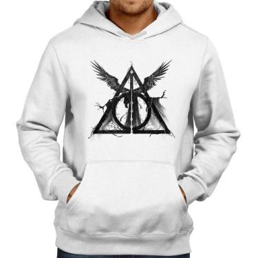 Imagem de Moletom The Tale of the Three Brothers - Foca na Moda, Branco, GG