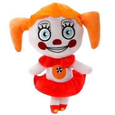 Imagem de Circus Baby FNAF Pelúcia Five Nights At Freddy's Pelúcia 19cm Urso - T