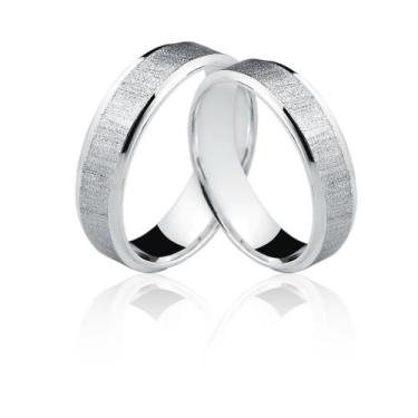 Imagem de Aliança de Prata 925 Anatomica AL56 - Natália Jóias, Prata