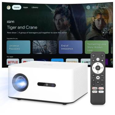 Imagem de Projetor série Mini com Google TV WiFi e Bluetooth 720P - reiie