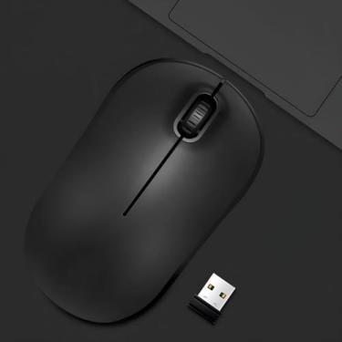 Imagem de Mouse Óptico Wireless Sem Fio USB 2,4 GHz Escritório - shopmix