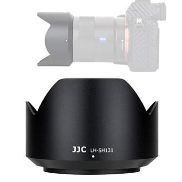 Imagem de JJC LH-SH131 Para-sol de metal para lentes Sony Sonnar T FE 55 mm f1.8 ZA/T E 24 mm f/1.8 ZA, Sony Sonnar 55 mm 1.8 para-sol para lente Sonnar 24 mm 1.8 ZA, substitui o para-sol Sony ALC-SH131