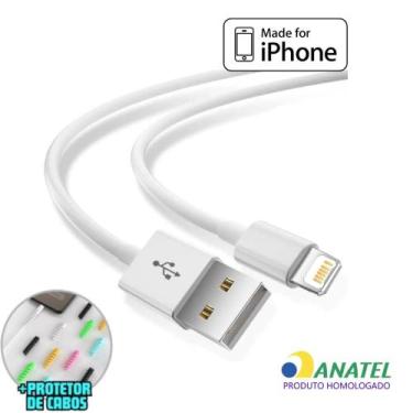 Imagem de Cabo Carregador Automotivo Usb Veicular Compativel iPhone 5 6 7 8 Plus