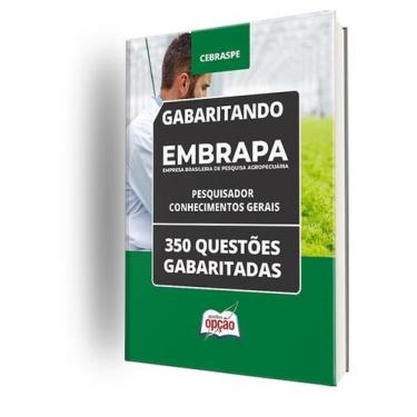 Imagem de Caderno Embrapa - Pesquisador - Conhecimentos Gerais - 350 Questões ga