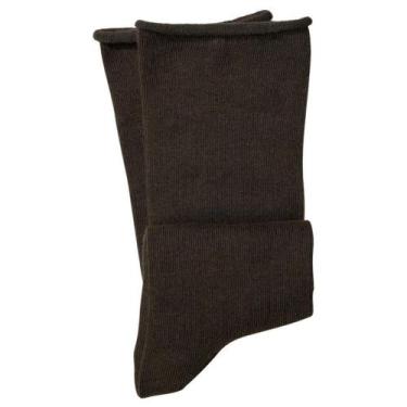 Imagem de Meia Soquete Lupo Sem Punho Fitness Macio Resistente 01275, Café, 38/4