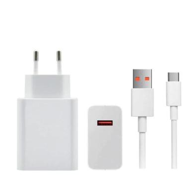 Imagem de Carregador e cabo 33w carregamento rapido Compativel com os smartphone