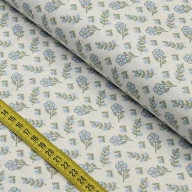 Imagem de Tecido Estampado para Patchwork - Borboletando : Flores Borboletando A