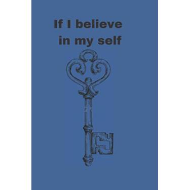 Imagem de I am capable I am strong if i believe in my self: Lined Notebook Journal to Write In, Blank, 6" x 9", 120 pages