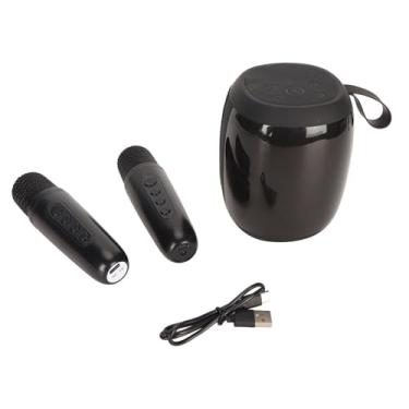 Imagem de Mini Máquina de karaokê, Conjunto de Microfone e Alto-falante, Som Surround de 360 ​​graus, Cordão de Suspensão Dupla, 5 Efeitos Sonoros, karaokê Ao Ar Livre para Festa