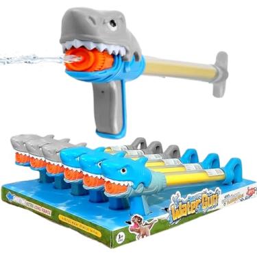 Imagem de 6 Arminhas de Água Tubarão Praia Piscina p/Lembrança Festa Aniversário