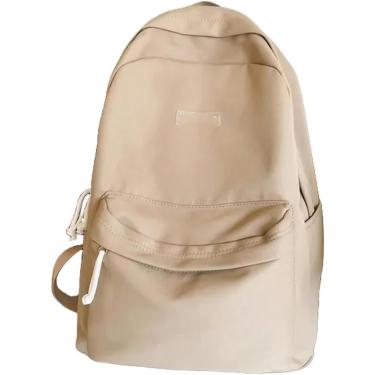 Imagem de Bacpac mochila feminina para estudantes da escola estudantes universitários escola bacpac campus bacpacs feminino casual bacpac para o sexo feminino, cáqui, a