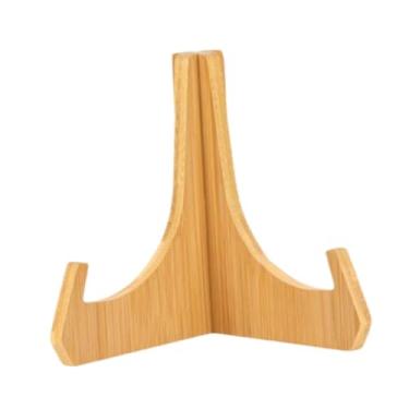 Imagem de FLCPJGV Suporte de placa para exibição, cavalete de mesa, conveniente, resistente ao desgaste, resistente, decorativo, porta-retratos para artesanato em placa , 23cmx16.9cmx21cm