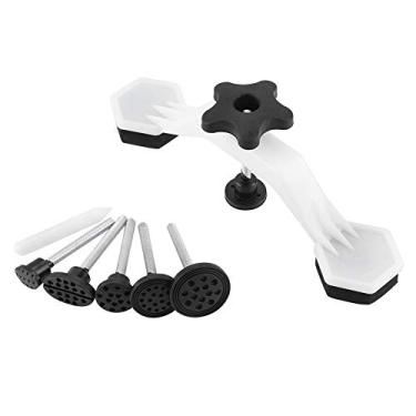 Imagem de Kit de Reparo de Amassados ​​- Ferramentas de Reparo de Amassados ​​sem Pintura para Corpo de Carro e Geladeira, Inclui Extrator Tipo Ponte e Abas para Puxar