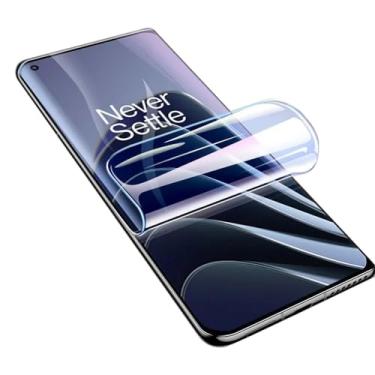 Imagem de Piniwwe Pacote com 2 protetores de tela de hidrogel para OnePlus 13 5G, película protetora de TPU flexível transparente, transparente HD (não vidro temperado)