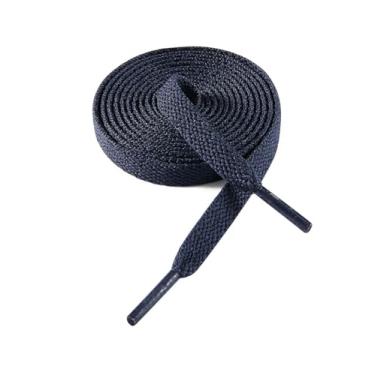 Imagem de VSUDO Cadarços planos para tênis, cadarços para tênis, cadarços atléticos, 10 azul marinho, 71" ( 180 CM )