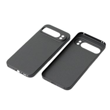Imagem de Waillynice Capa de fibra de aramida antiqueda design capa de fibra de carbono para Google Pixel 9 Pro XL Pixel 9 capa fina e leve (600D (meio orifício) 2, Pixel 9 Pro XL)