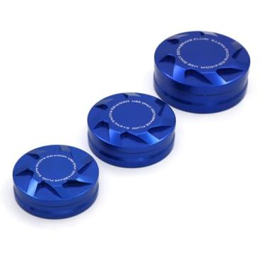 Imagem de Cilindro de freio traseiro para reservatório de fluido e fluido para BMW R1200GS R1200 GS Adventure 2005-2012 Acessórios de motocicleta Master Cylinder Cap CNC com logotipocrazy sport azul CS-COVER-r1200gs