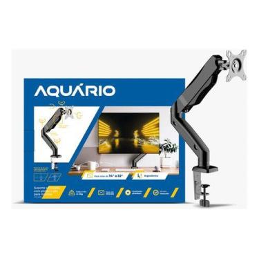 Imagem de Suporte Braço Articulado Monitor 14 A 32 Polegadas Aquario Cor Preto