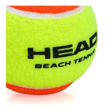 Imagem de Bolinha de beach tennis head un amarelo/laranja