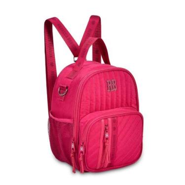 Imagem de Mini Mochila Bolsa de Costas Lancheira Térmica Rebecca Bonbon C/ 5 bol