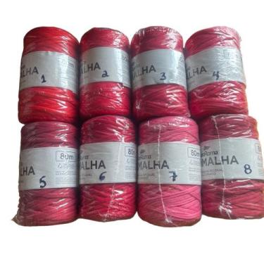 Imagem de Fio De Malha Ecológico Ecomalha Euroroma 80m Crochê Tricô, 3008-Tons d