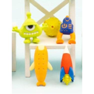Imagem de Marmitinha Borracha Escolar Infantil Papelaria Fofa  - Star Gold Store