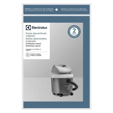 Imagem de Kit 3 Sacos de aspirador de pó - Modelo Hidrovac (CSEHV) - Electrolux