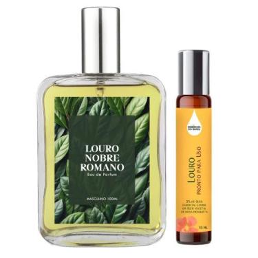 Imagem de Perfume Louro Nobre Romano Homem 100Ml + Óleo Essencial 10Ml - Essênci