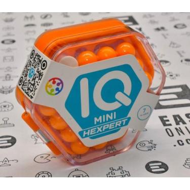 Imagem de Jogo - quebra cabeça - iq mini hexpert - smartgames, Laranja