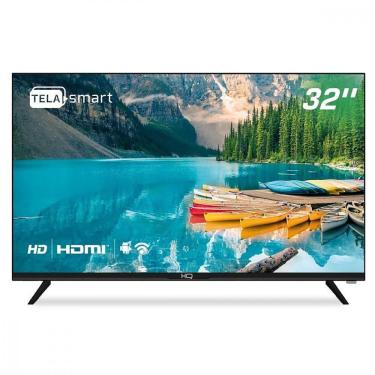 Imagem de Smart Tv Led 32 Hq Hd Hqstv32 Com Conversor Digital Externo Preto Bivolt