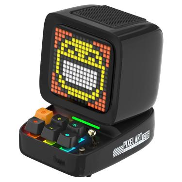 Imagem de Alto-falante Bluetooth Divoom Ditoo Retro Pixel Art Game Preto