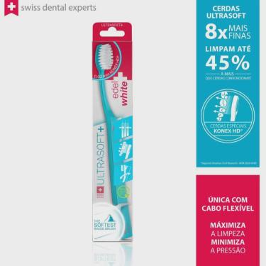 Imagem de Escova dental edel + white flosserbrush ultrasoft