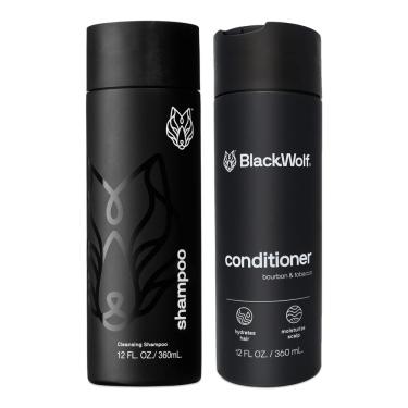 Imagem de Conjunto de shampoo e condicionador Black Wolf Everyday Men 350ml